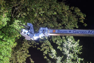 Notfalleinsatz in Zusammenarbeit mit der Feuerwehr